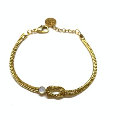 Diane mother-of-pearl bracelet
