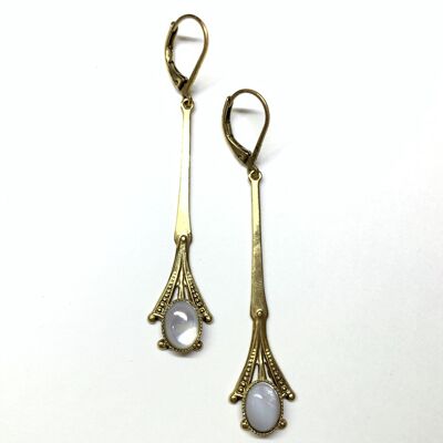 Théodora mother-of-pearl earrings