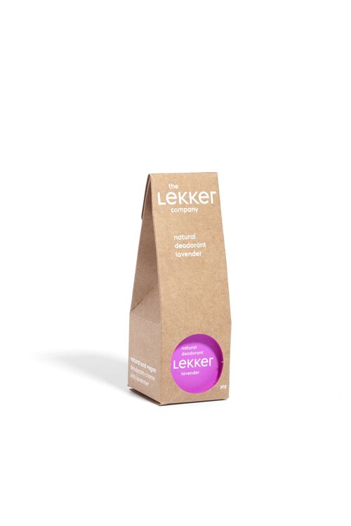 The Lekker Company Natuurlijke Deodorant Lavendel