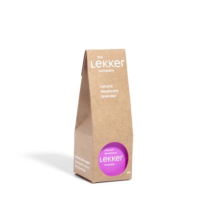 The Lekker Company Natuurlijke Desodorante Lavanda