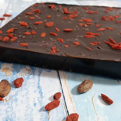 Yummy Scrummy Raw Chocolate Brownie - Tray (equivalent 16 bars, £2.12 per bar)