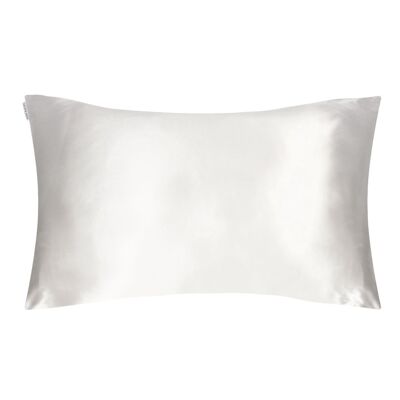 White Blanc Silk Pillowcase - Single