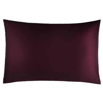 Merlot Silk Pillowcase - Single