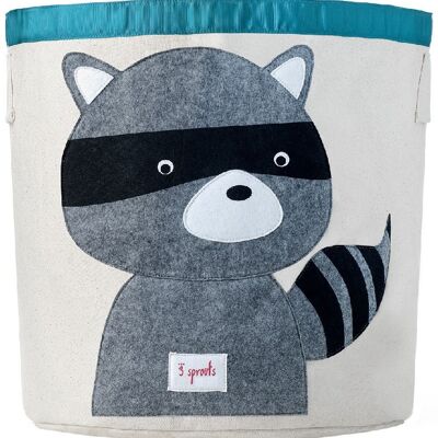 Raccoon toy bag