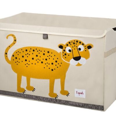 Caja de juguetes de leopardo