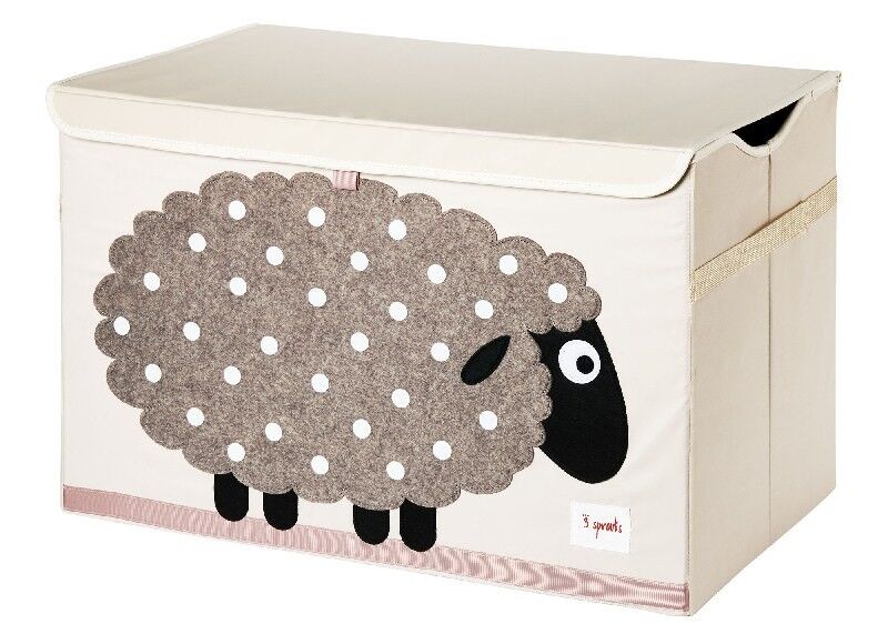 Scatola dei giocattoli per bambini a forma di pecora