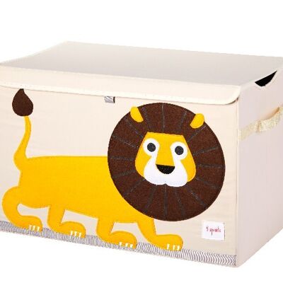 Caja de juguetes de león