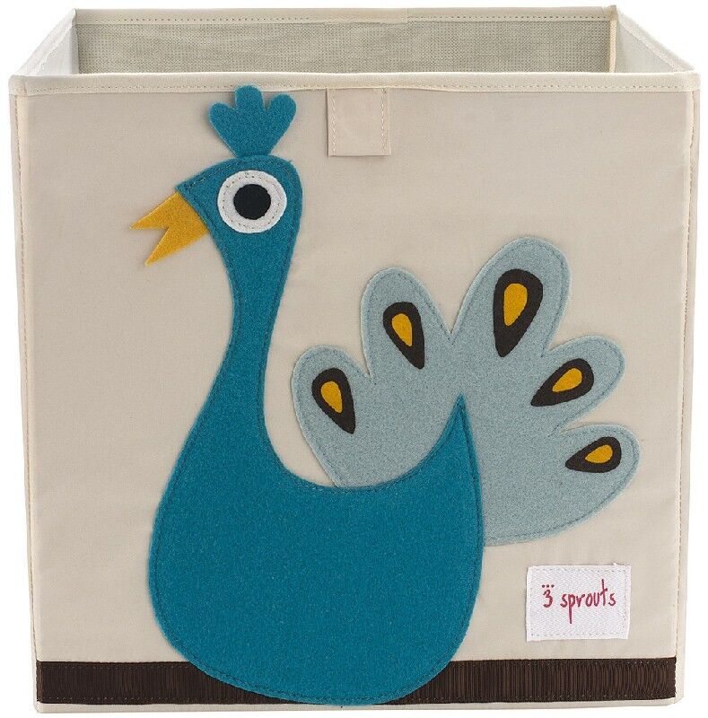 Pfau Spielzeug Aufbewahrungsbox