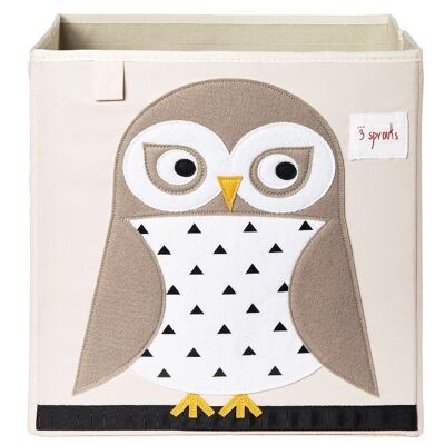 Owl toy storage box