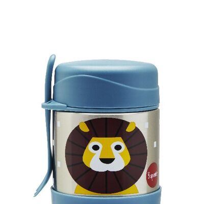 Boite alimentaire isotherme + fourchette lion