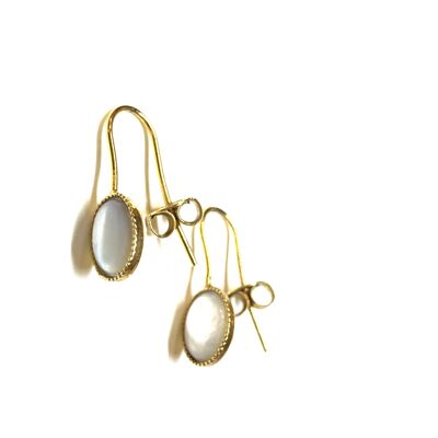 Olivia mother-of-pearl earrings