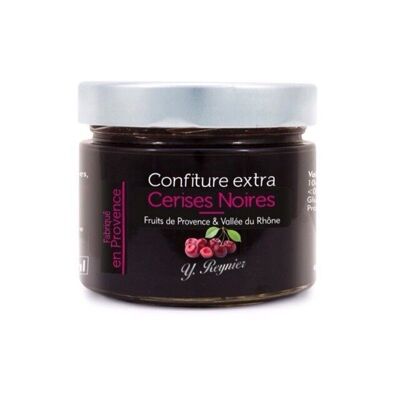 Confiture "extra" de cerise noire YR 314 ml