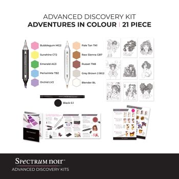Kit découverte Spectrum Noir Adv - Aventures en couleurs 2