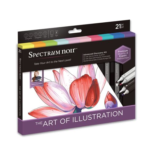 Spectrum Noir Adv Discovery Kit - Art of Illustration