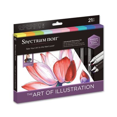 Spectrum Noir Adv Discovery Kit - Kunst der Illustration