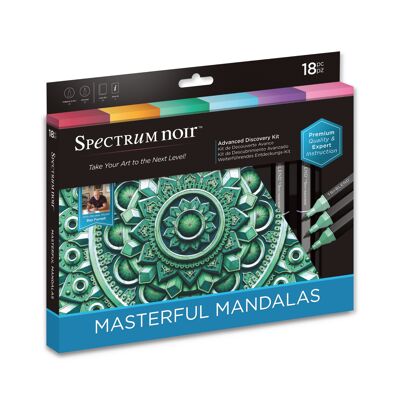 Spectrum Noir Adv Discovery Kit - Masterful Mandalas