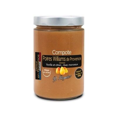 Compote de poire Williams YR 327 ml - allégée en sucres