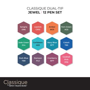 Spectrum Noir Classique (12PC) - Bijou 4