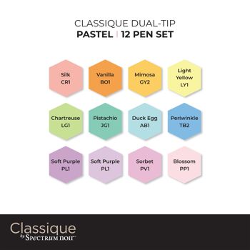 Spectrum Noir Classique (12PC) - Pastel 4