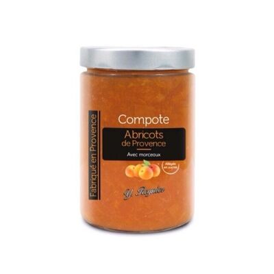 Compote d'abricot YR 580 ml - allégée en sucres