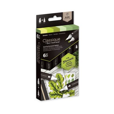 Spectrum Noir Classique (6PC) - Verdes