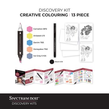 Kit Découverte Spectrum Noir - Coloration Créative 2