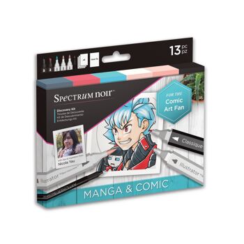 Kit Découverte Spectrum Noir - Manga et Bande Dessinée 1