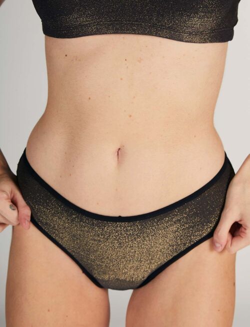 Culotte menstruelle Maeve Irisé Gold-Doré