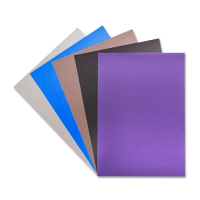 Paquete de tarjetas imprimibles Crafter's Companion Centura Pearl - Oscuros A4