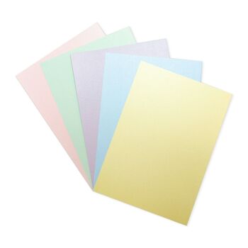 Pack de cartes imprimables Crafter's Companion Centura Pearl - Pastels A4 2