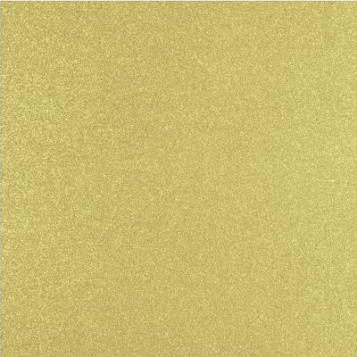 Crafter's Companion 12" Pad aus gemischtem Karton - Glitzerndes Gold