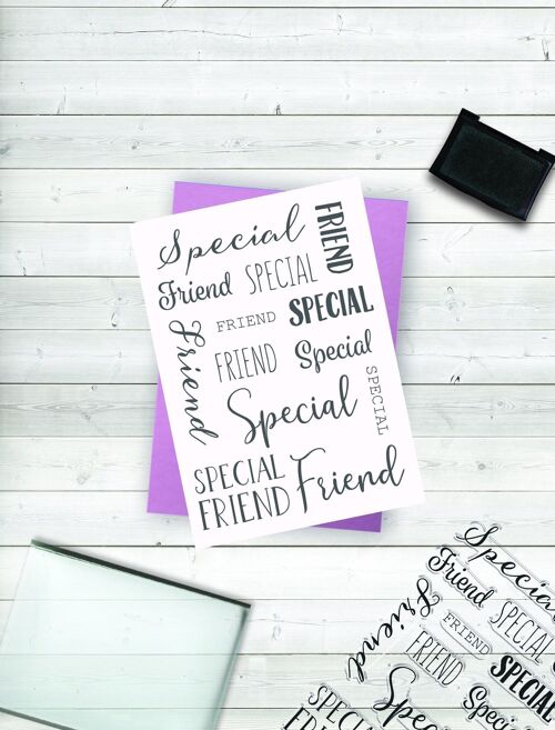 CC - Photopolymer Stamp - Friendship