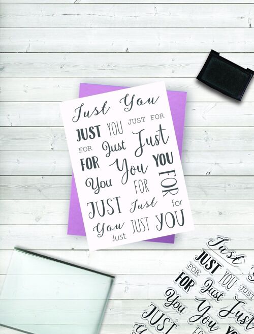 CC - Photopolymer Stamp - Only You