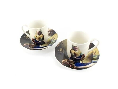 Espresso set, Vermeer, Milkmaid