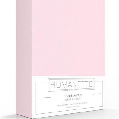 Romanette Hoeslaken Rose 80x200