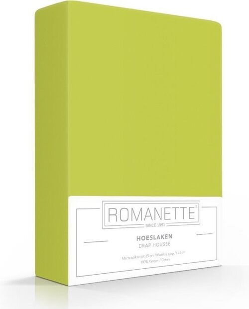 Romanette Hoeslaken Appel 180x200