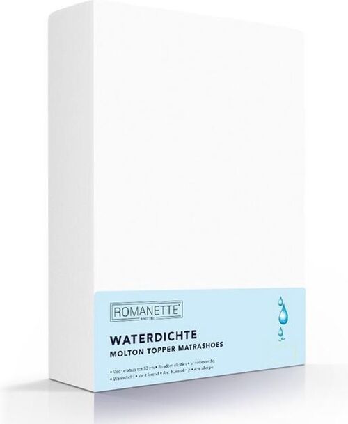 Molton Pu Topper Waterdicht 90x220