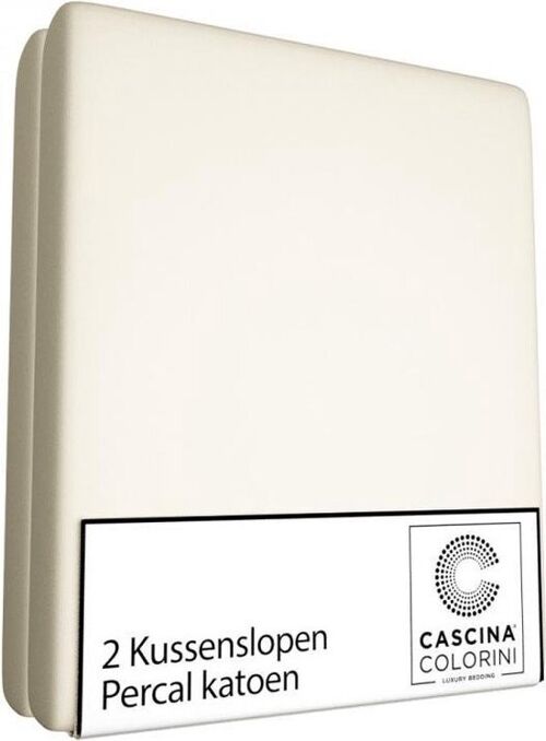 Cascina Colorini Tc220 Pillowcase/Smooth 2X 60X70 Off-White 60x70