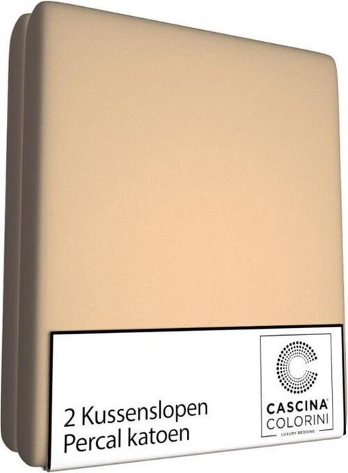 Cascina Colorini Tc220 Pillowcase/Smooth 2X 60X70 Sand 60x70