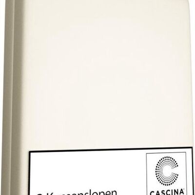 Cascina Colorini Tc220 Federa/Oxford Bordo 2X60X70 panna 60x70