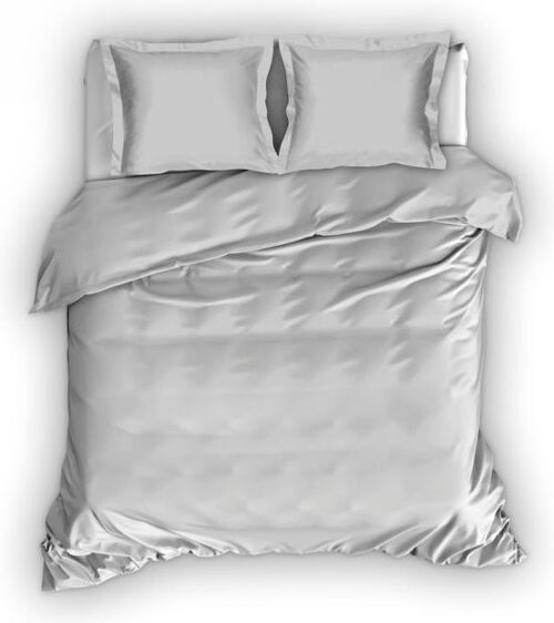 Cascina Colorini Tc220 Duvet Cover Park Lane Silver 140x220