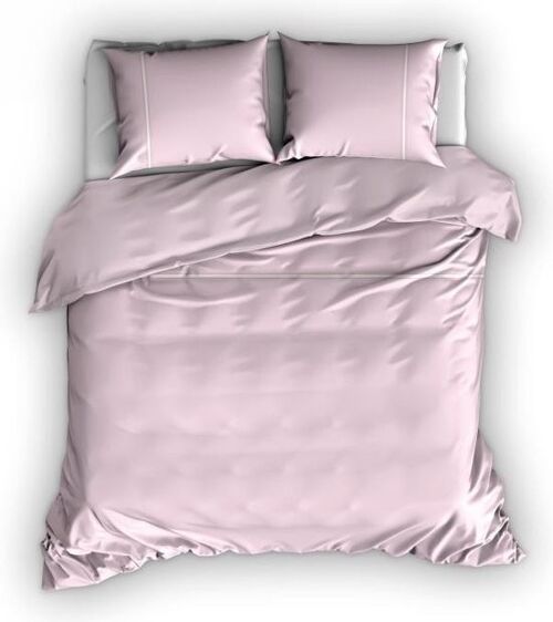 Cascina Colorini Tc220 Duvet Cover Divina Rose/White 140x220