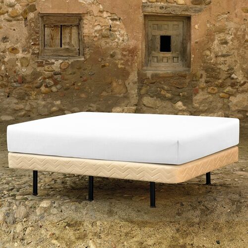 Cascina Colorini Tc220 Box Spring Fitted Cover White 90x200