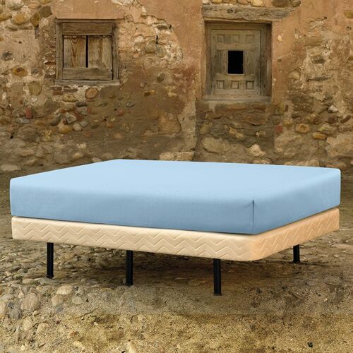 Cascina Colorini Tc220 Box Spring Fitted Cover Blue 90x200