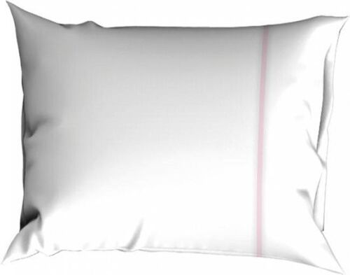 Cascina Colorini Tc220 Pillowcase 2X60X70 Divina white/rose 60x70
