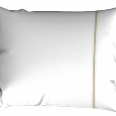 Cascina Colorini Tc220 Pillowcase 2X60X70 Divina white/sand 60x70