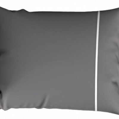 Cascina Colorini Tc220 Funda de almohada 2X60X70 Divina antra / blanco 60x70