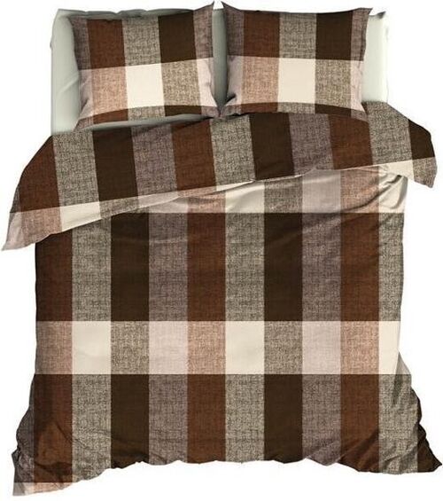 Satin D'Or Duvet Cover Faubourg Brown 140x220