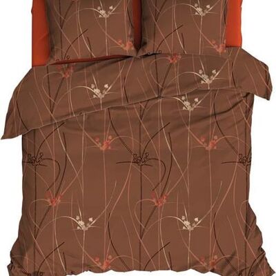 Satin D'Or Duvet Cover Elsa Brown 140x220