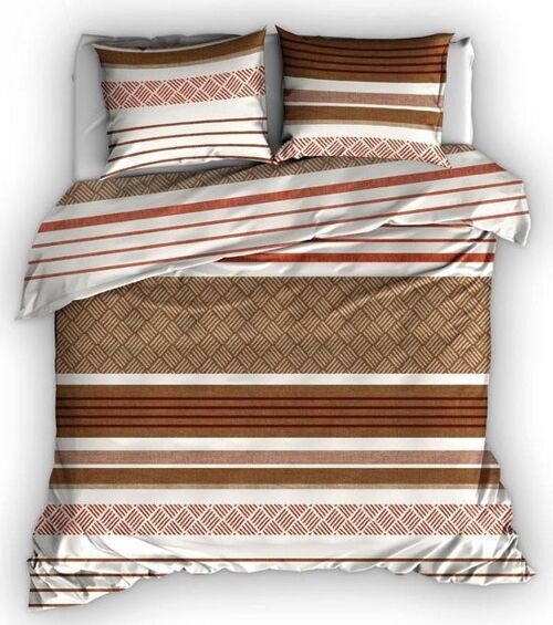 Satin D'Or Duvet Cover Westfield Copper/Brown 140x220